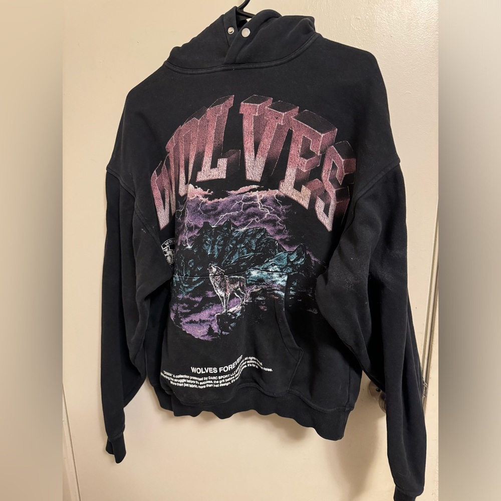 Darc Sport Wolves Hoodie Sweatshirt 2023 Premium Vintage Collection